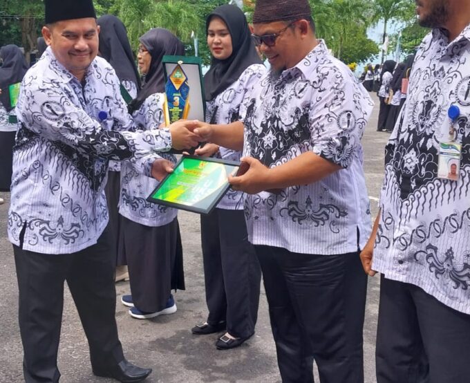 SMK Negeri 1 Badau Raih Juara Sekolah Sehat SMK Tingkat Kabupaten