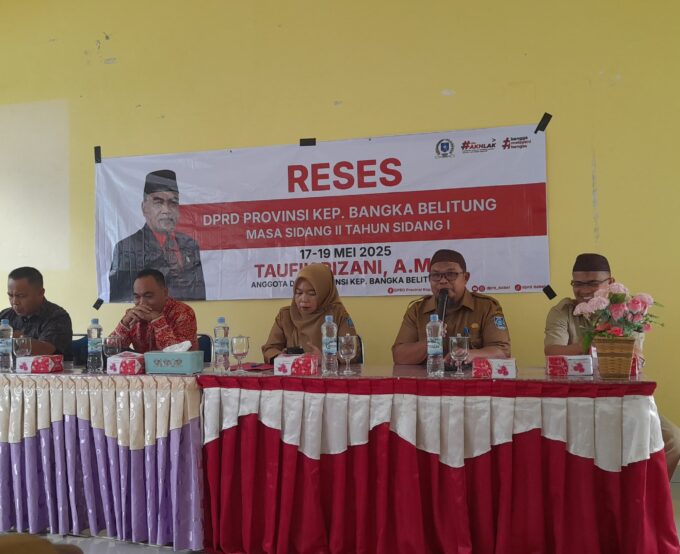 PELAKSANAAN KEGIATAN RESES MASA SIDANG II ~ DPRD PROVINSI KEP. BANGKA BELITUNG 2025