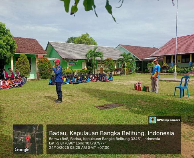 PELATIHAN KESIAPSIAGAAN BENCANA DI SMK NEGERI 1 BADAU