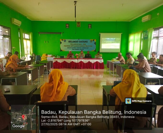 Kegiatan Akreditasi SMKN 1 Badau Tahun 2025